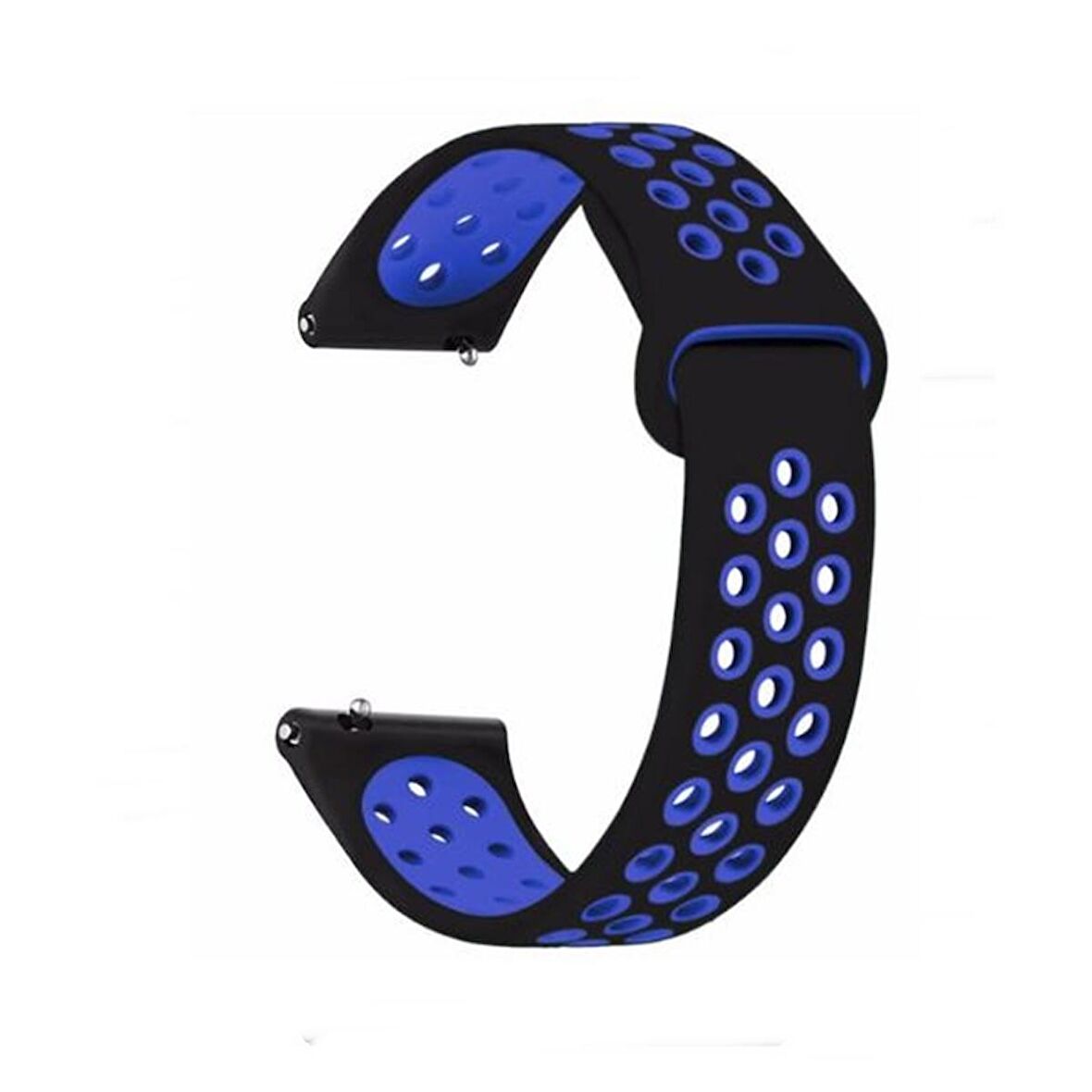 Apsuwa Amazfit Cheetah (Square) 20mm Kordon Kayış Nike Delikli Silikon 20/nkg