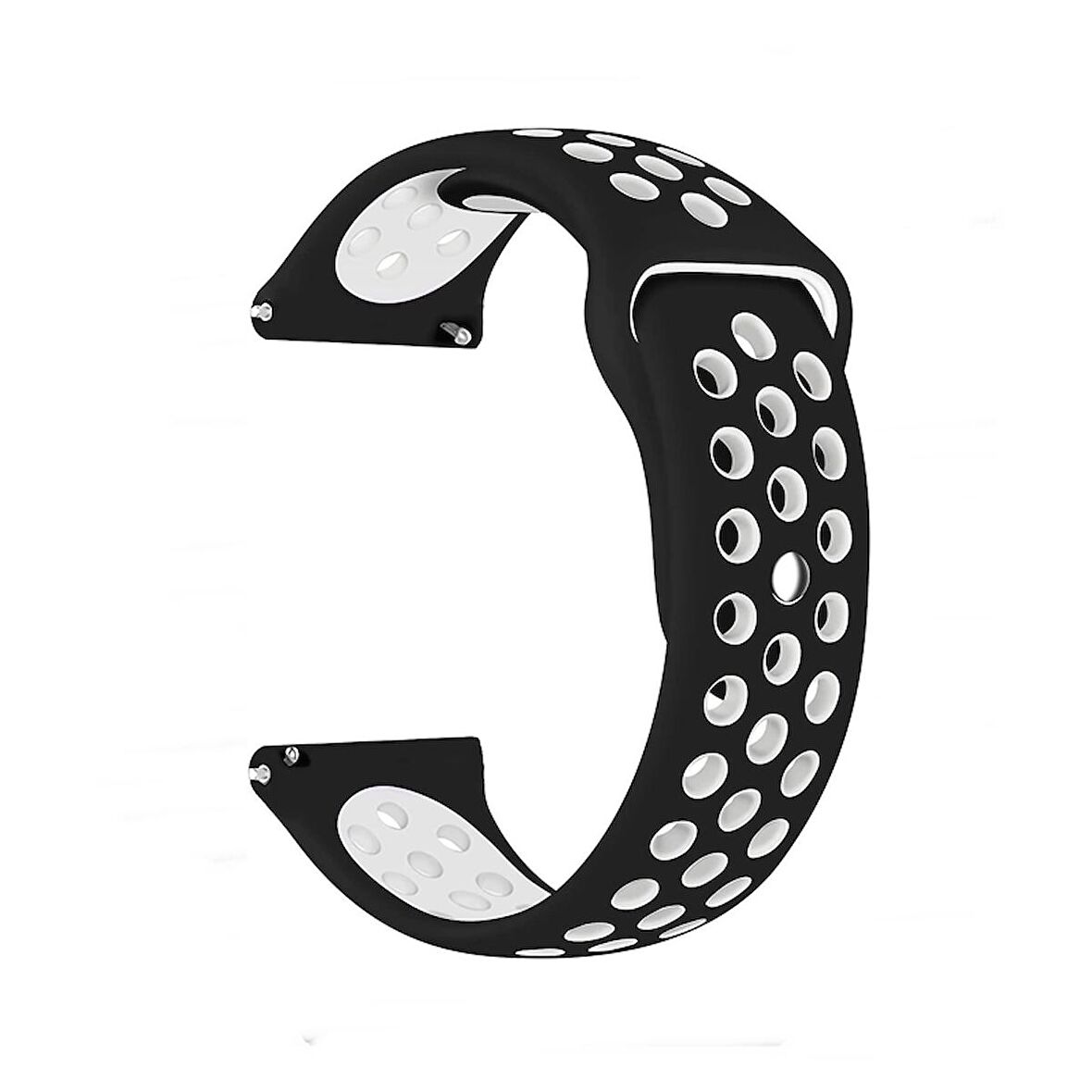 Apsuwa Tecno Watch 2 Kordon Kayış Nike Delikli Silikon 20/nkg
