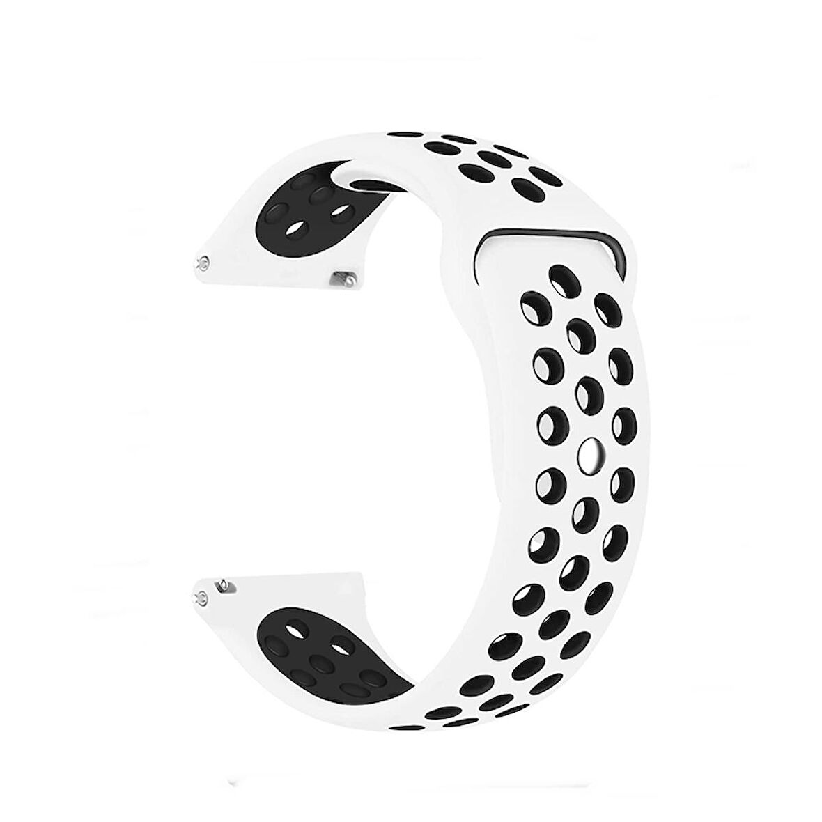 Apsuwa TicWatch C2 Kordon Kayış Nike Delikli Silikon 20/nkg