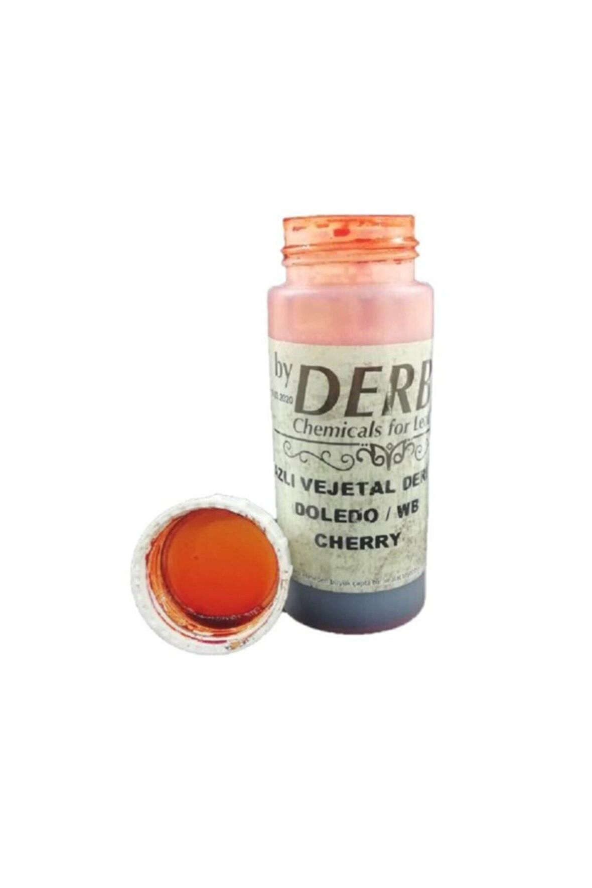 Vejetal Vaketa Deri Boyası Doledo/wb 100ml 1 Adet (leathercraft, Deri Hobi) Cherry Kiremit