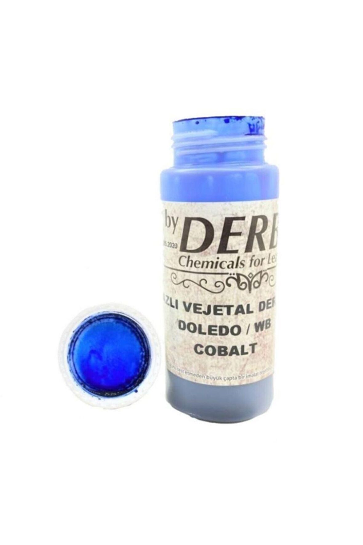 Vejetal Vaketa Deri Boyası Doledo/wb 100ml 1 Adet (leathercraft, Deri Hobi) Cobalt - Mavi