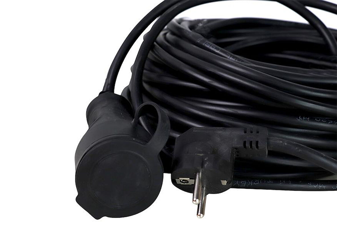 Bilkat 3X2,5 - 30Mt. Dişi Seyyar Uzatma Kablosu CCA