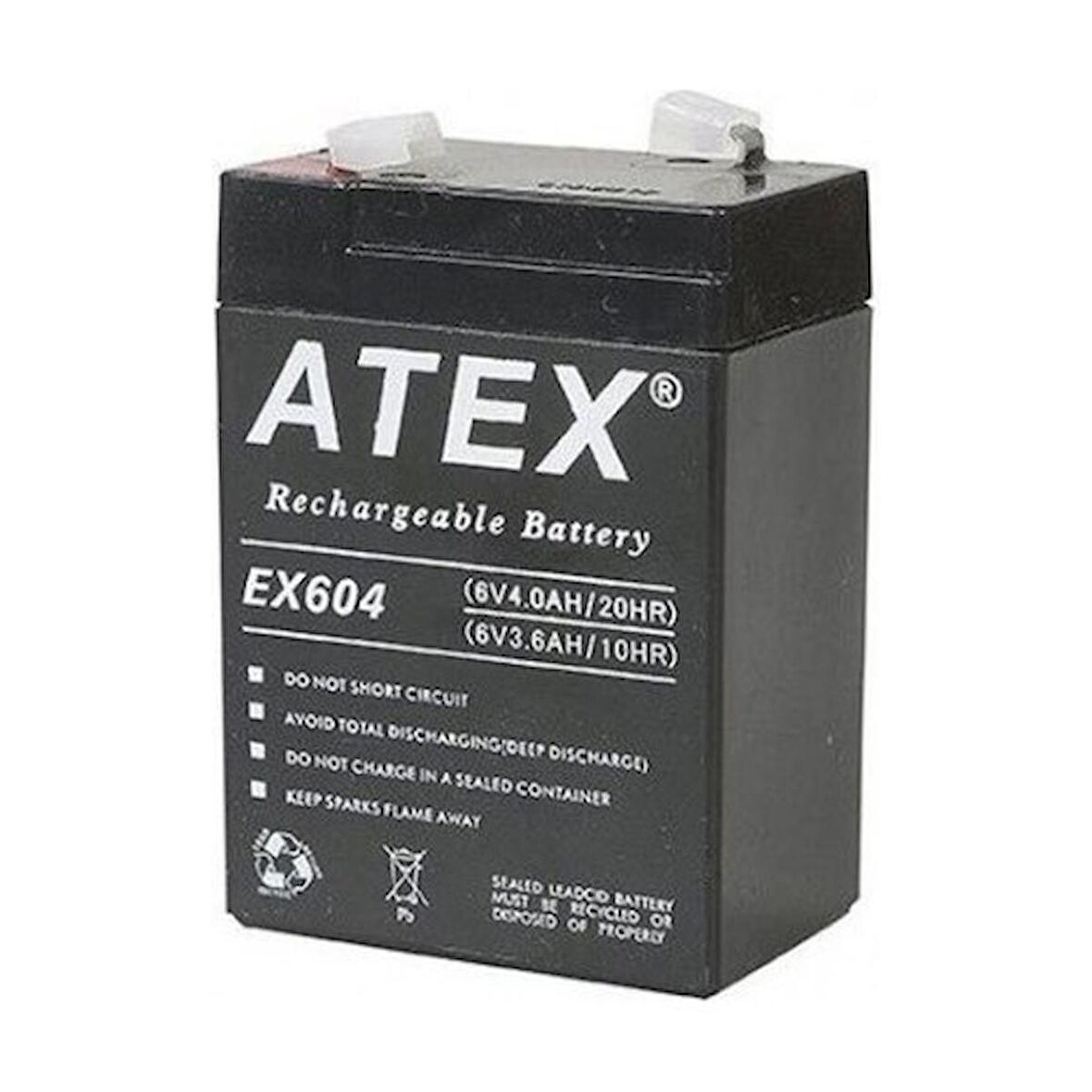 Atex 12 Volt 4.2 Amper Kuru Akü