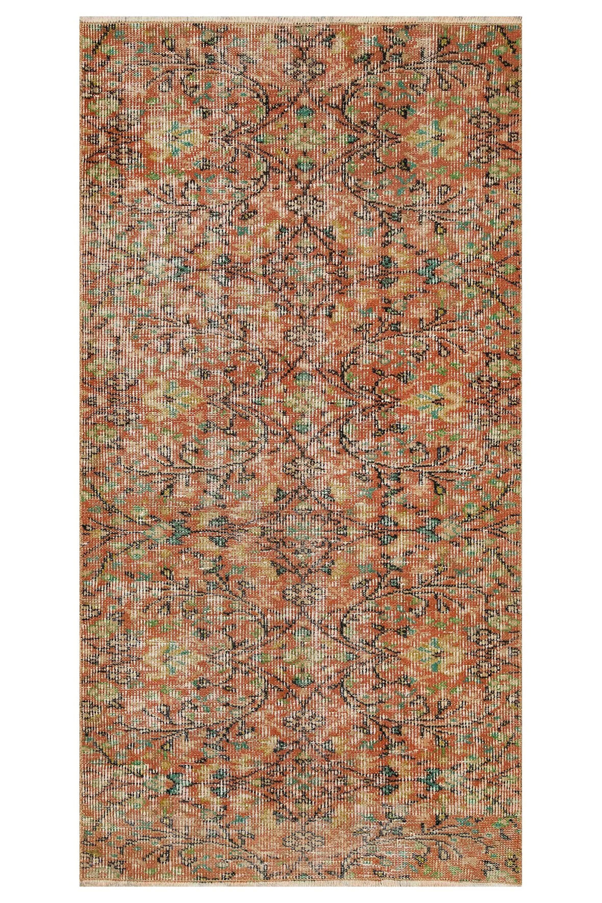 Eskiyi Anımsatan Vintage Temalı Halı 98 x 192 cm 10020