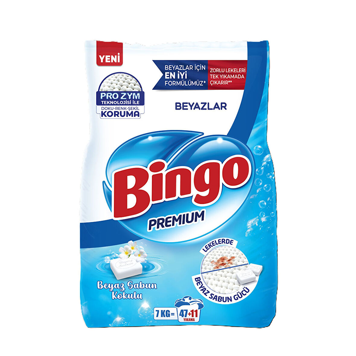 Bingo Matik Toz Deterjan Premium Beyaz 7 Kg