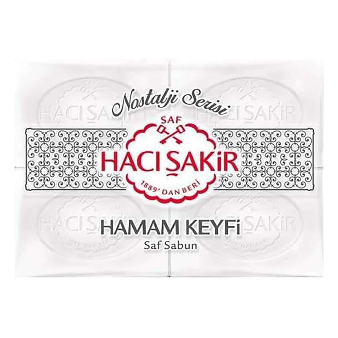 Hacı Şakir Hamam Keyfi Kalıp Sabun 4 x 200 G