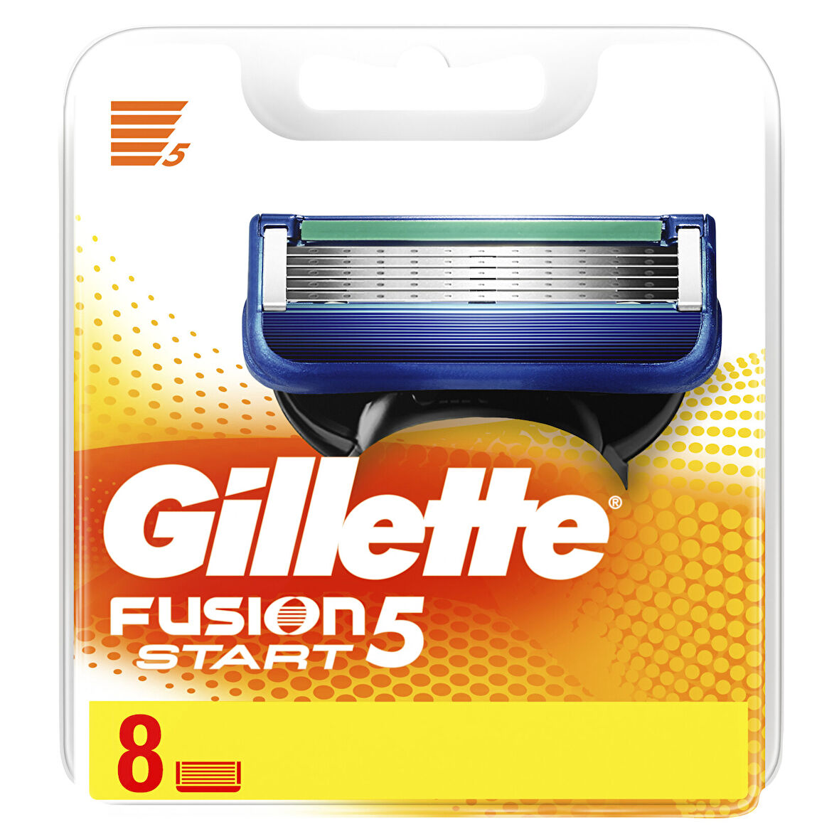 Gillette Fusion Start 8 Adet Yedek Bıçak