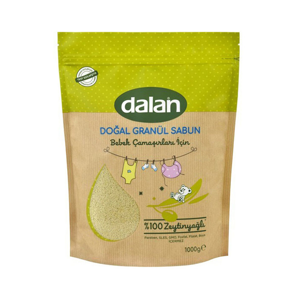 Dalan Zeytinyağlı Doğal Granülmatik Sabun 1 Kg 4 ADET