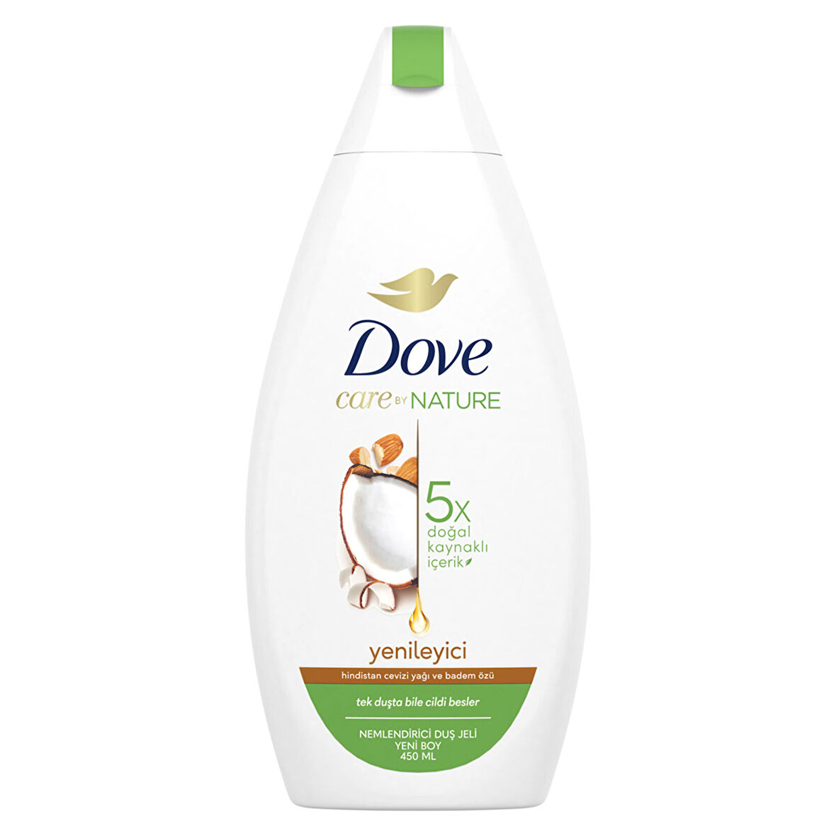 Dove Hindistan Cevizi Yağlı Duş Jeli 450 Ml 4 ADET