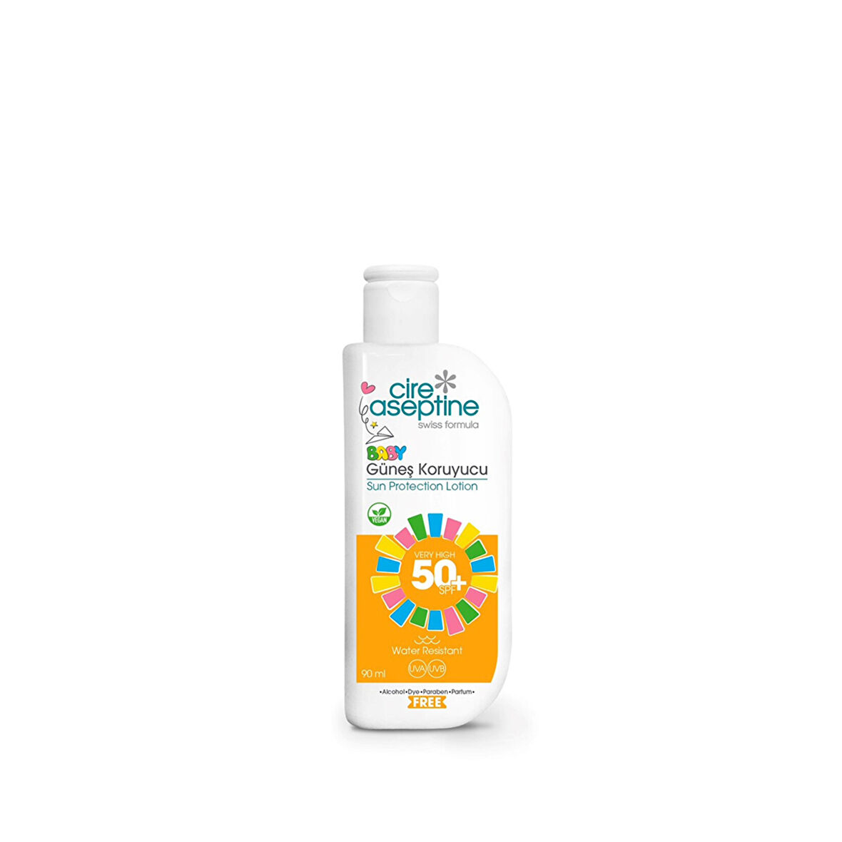 Cireaseptine Güneş Koruyucu Krem Baby 50 Spf 90 Ml 4 ADET
