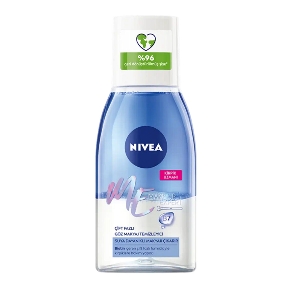 NIVEA Make Up Expert Çift Fazlı Göz Makyaj Temizleyici 125ml 4 ADET