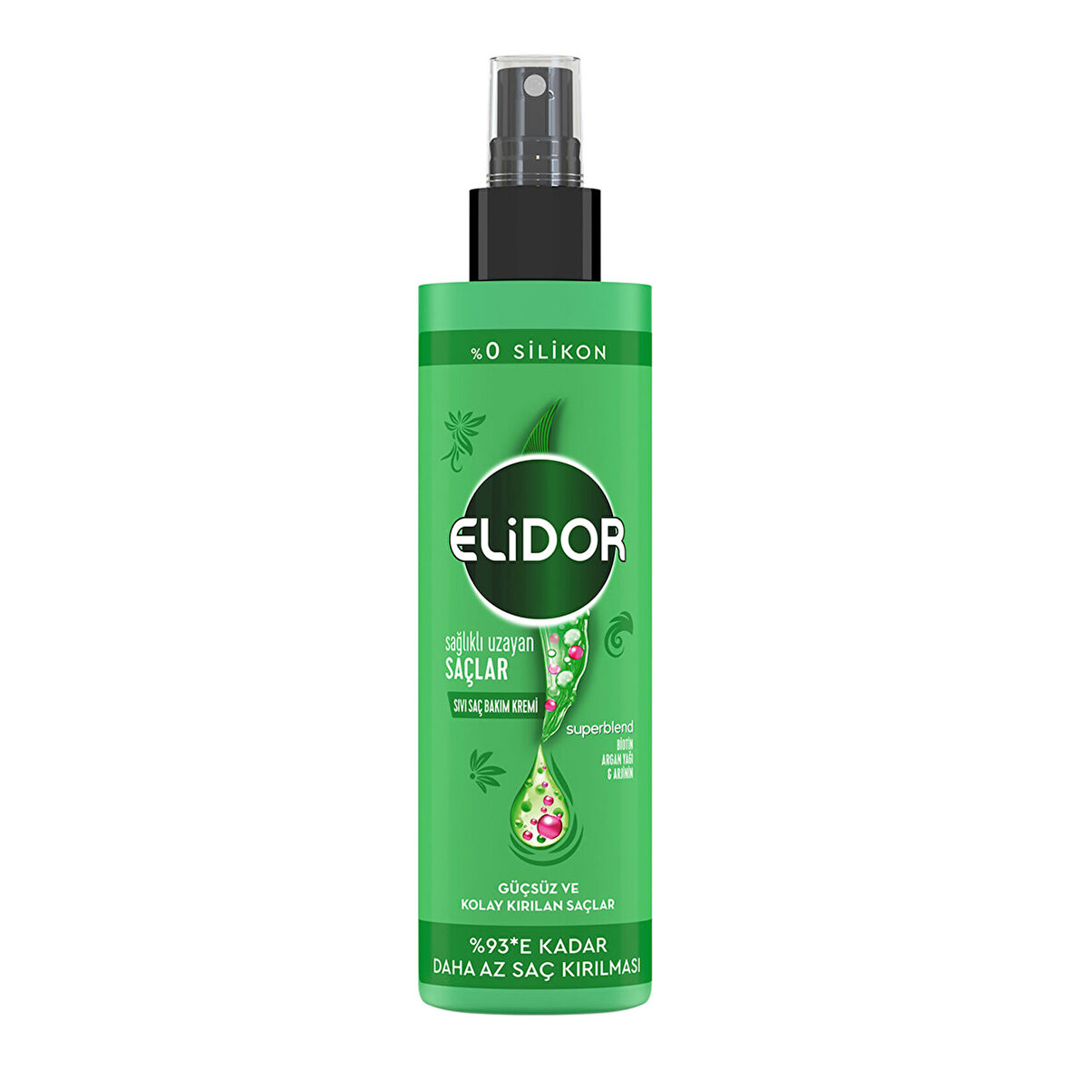 Elidor Sıvı Saç Bakım Kremi Sağlıklı Uzayan Saçlar 200 ml 4 ADET