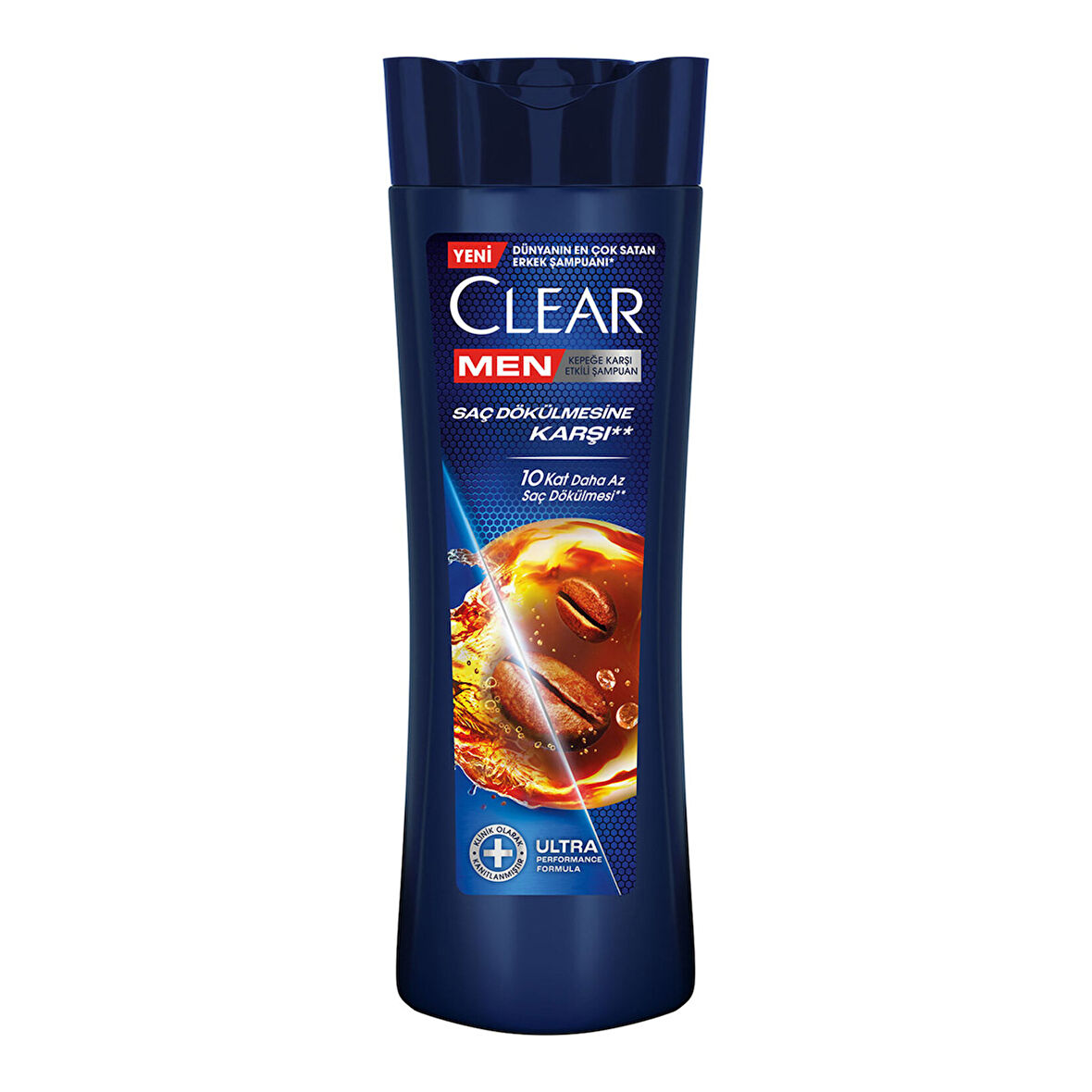 Clear Men Kepeğe Karşı Etkili Şampuan Saç Dökülmesine Karşı Kahve Çekirdeği Özü 350 ml 4 ADET