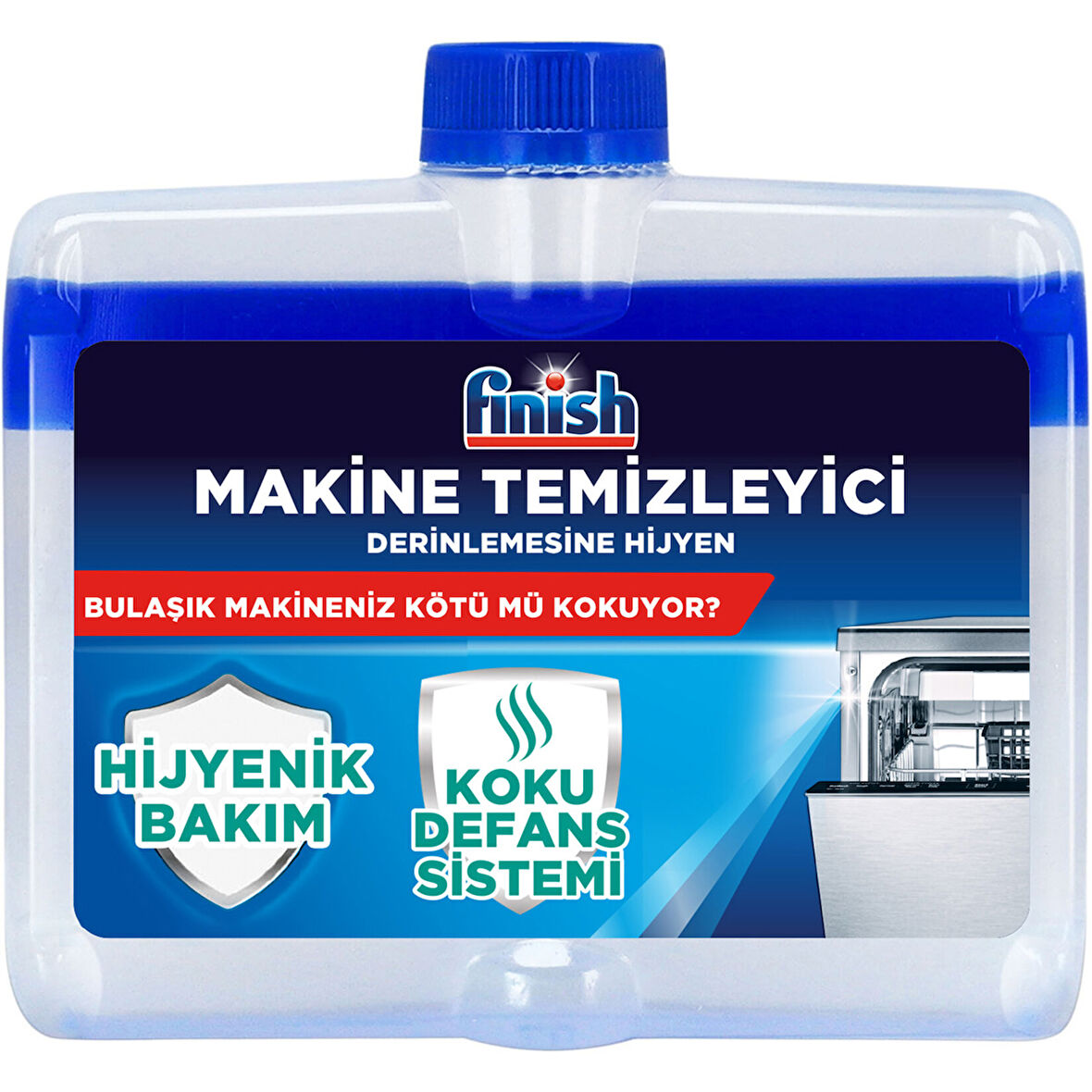 Finish Bulaşık Makinesi Makine Temizleyici 250 Ml 4 ADET