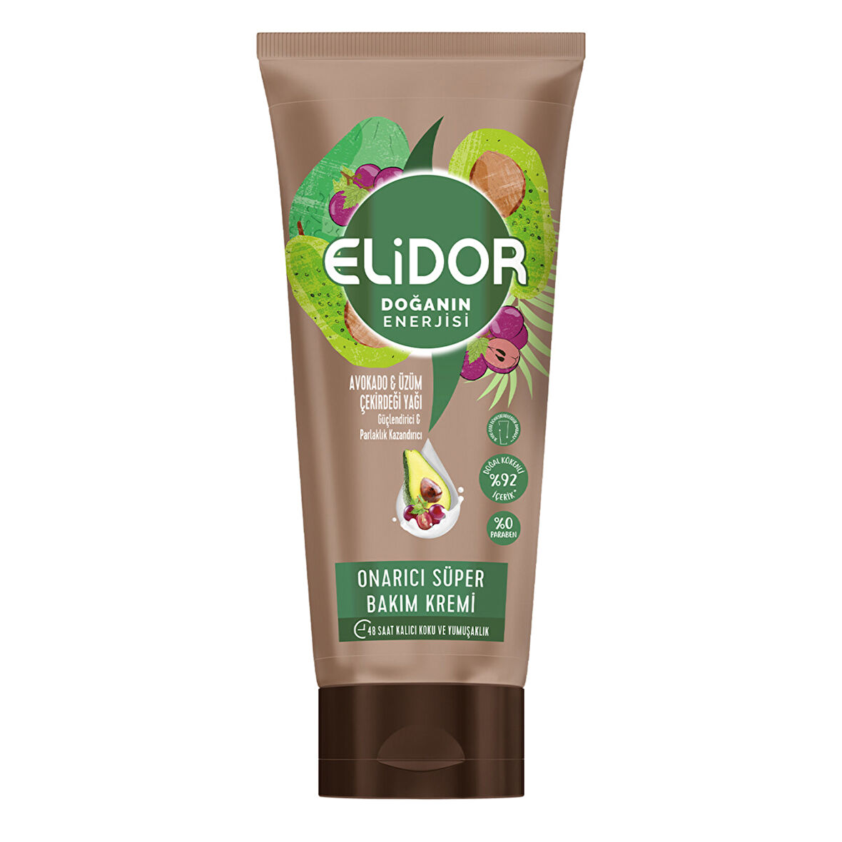 Elidor Onarıcı Süper Saç Bakım Kremi Avokado ve Üzüm 170 ml 4 ADET