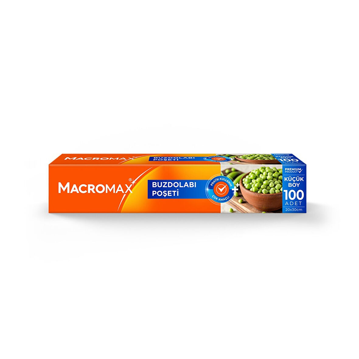Macromax Buzdolabı Poşeti Küçük Boy 100'lü 4 ADET