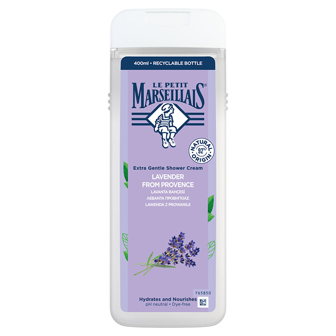 Le Petit Marseillais Lavanta Balı Duş Jeli 400 Ml 4 ADET