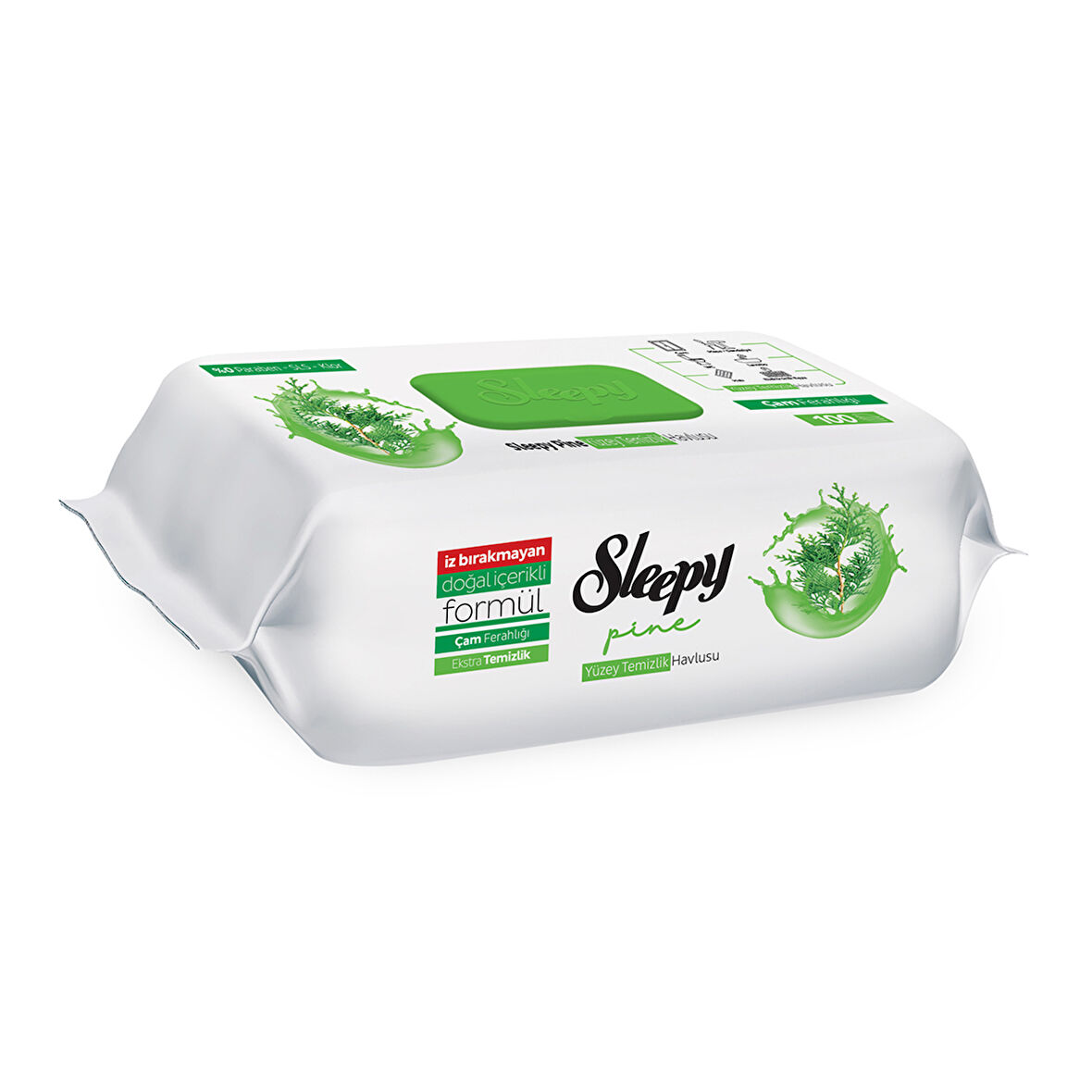 Sleepy Yüzey Temizlik Havlusu Çam Ferahlığı 100'lü 4 ADET