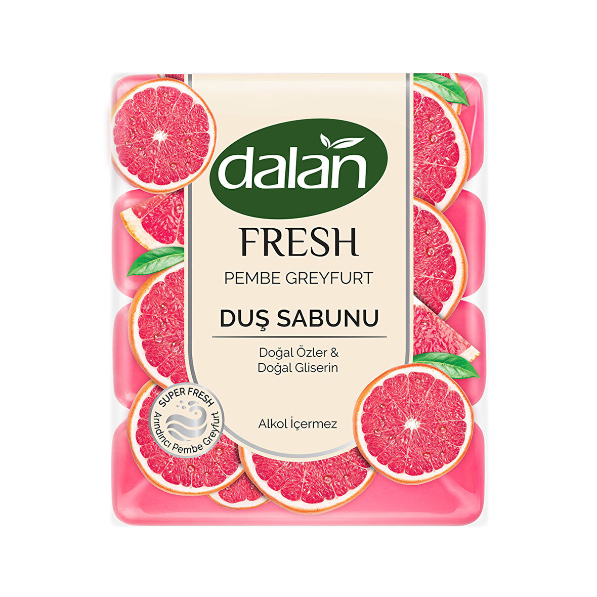 Dalan Fresh Pembe Greyfurt Duş Sabunu 4 x 150 G