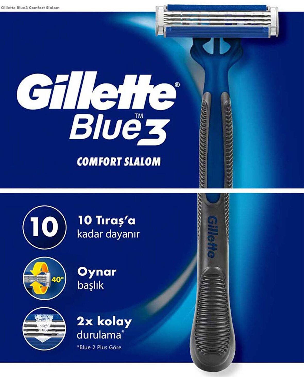 Gillette Blue3 Comfort Slalom Tıraş Bıçağı 8'li