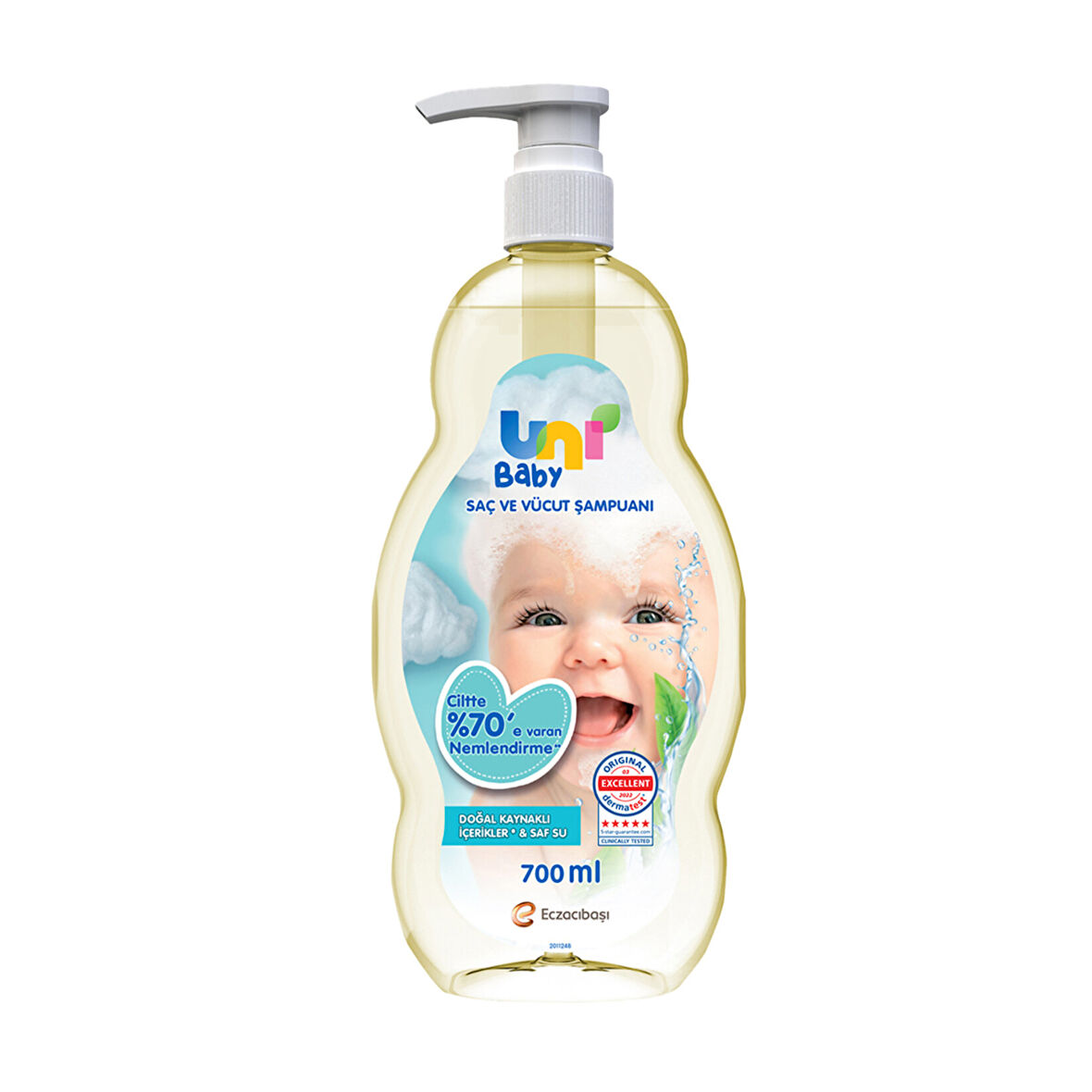 Uni Baby Şampuan 700 Ml 2 ADET