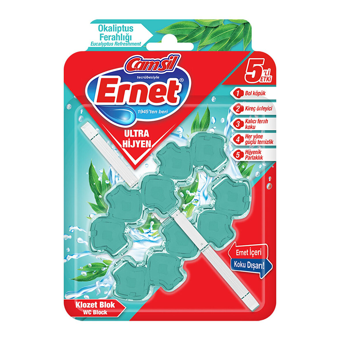 Ernet Wc Blok Okaliptus Ferahlığı 2x50 G