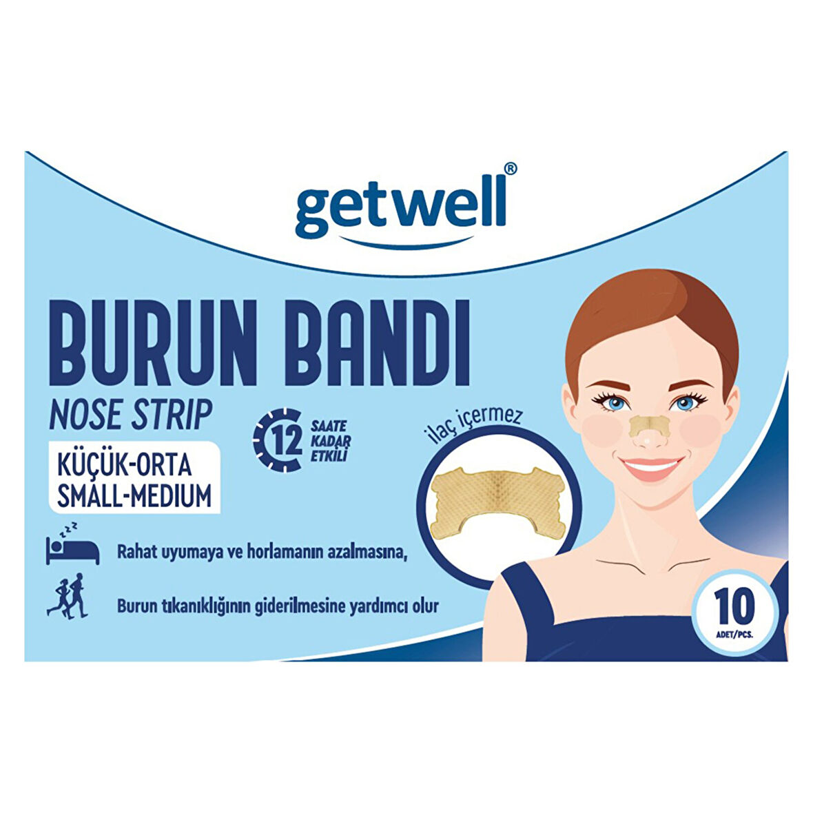 Getwell Burun Bandı Küçük - Orta Boy