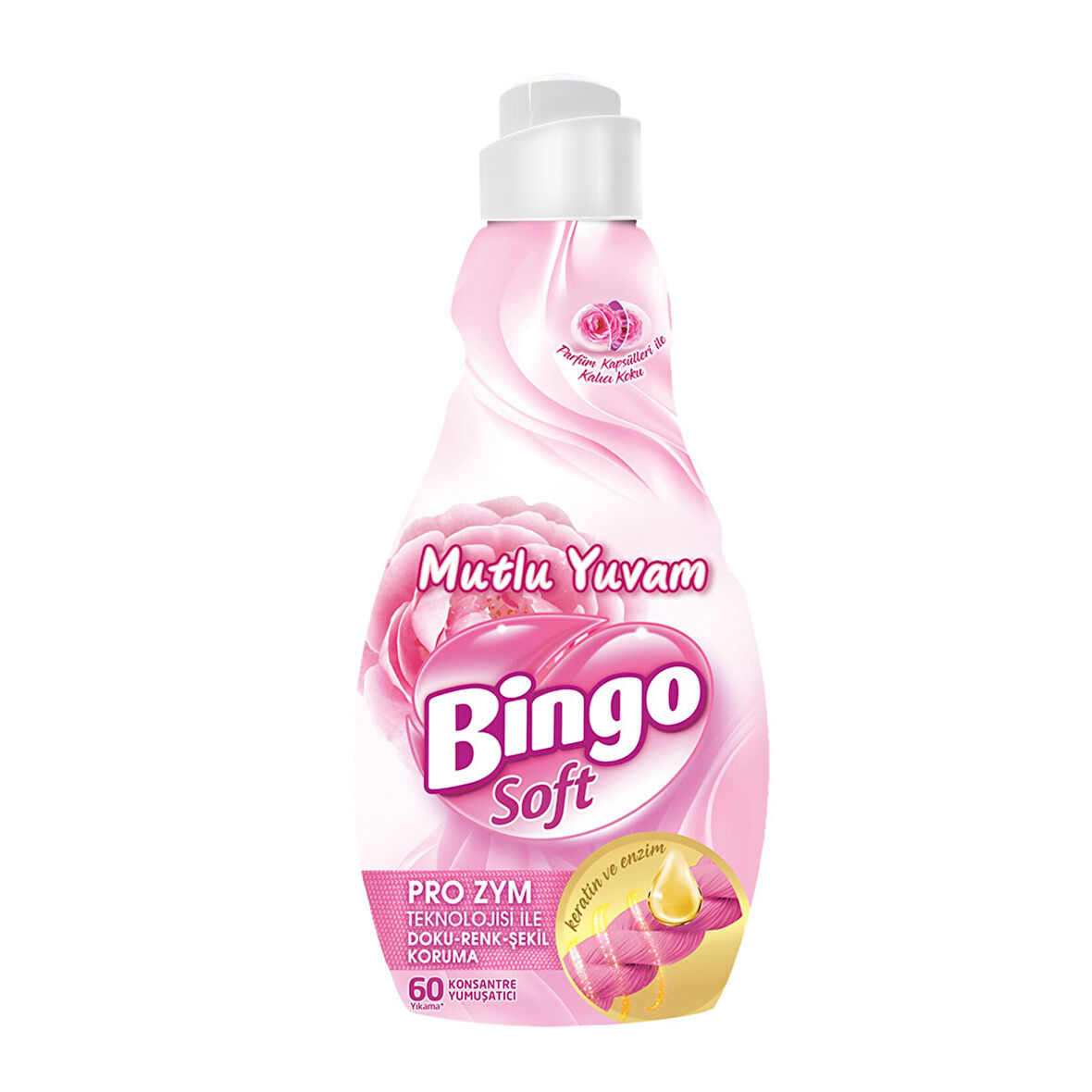 Bingo Soft Konsantre Yumuşatıcı 1440 ml Mutlu Yuvam