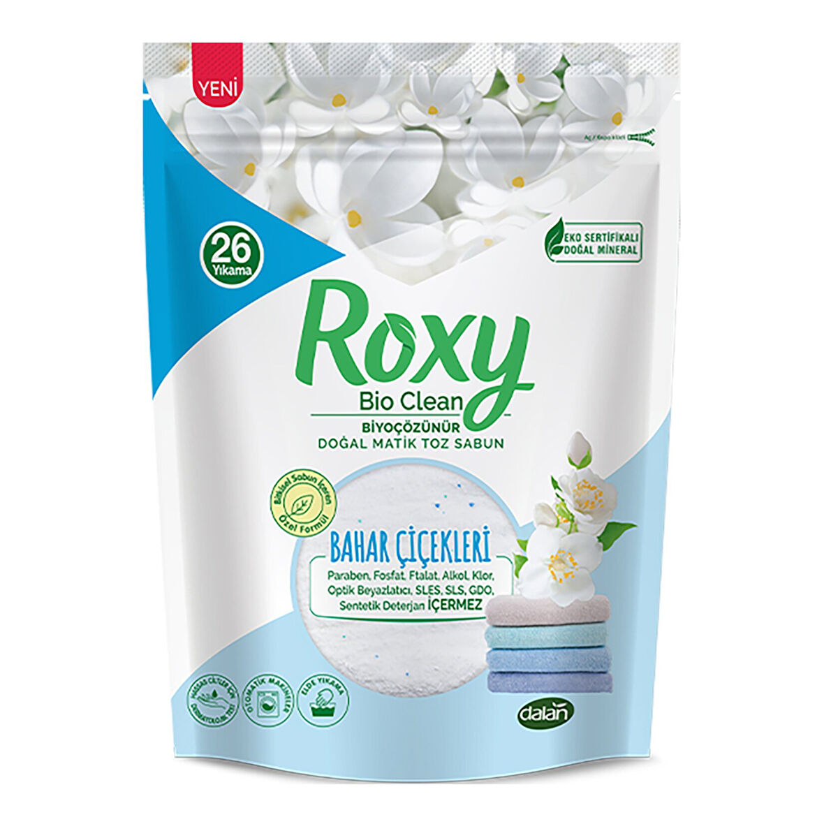 Roxy Doğal Matik Toz Sabun 800 G