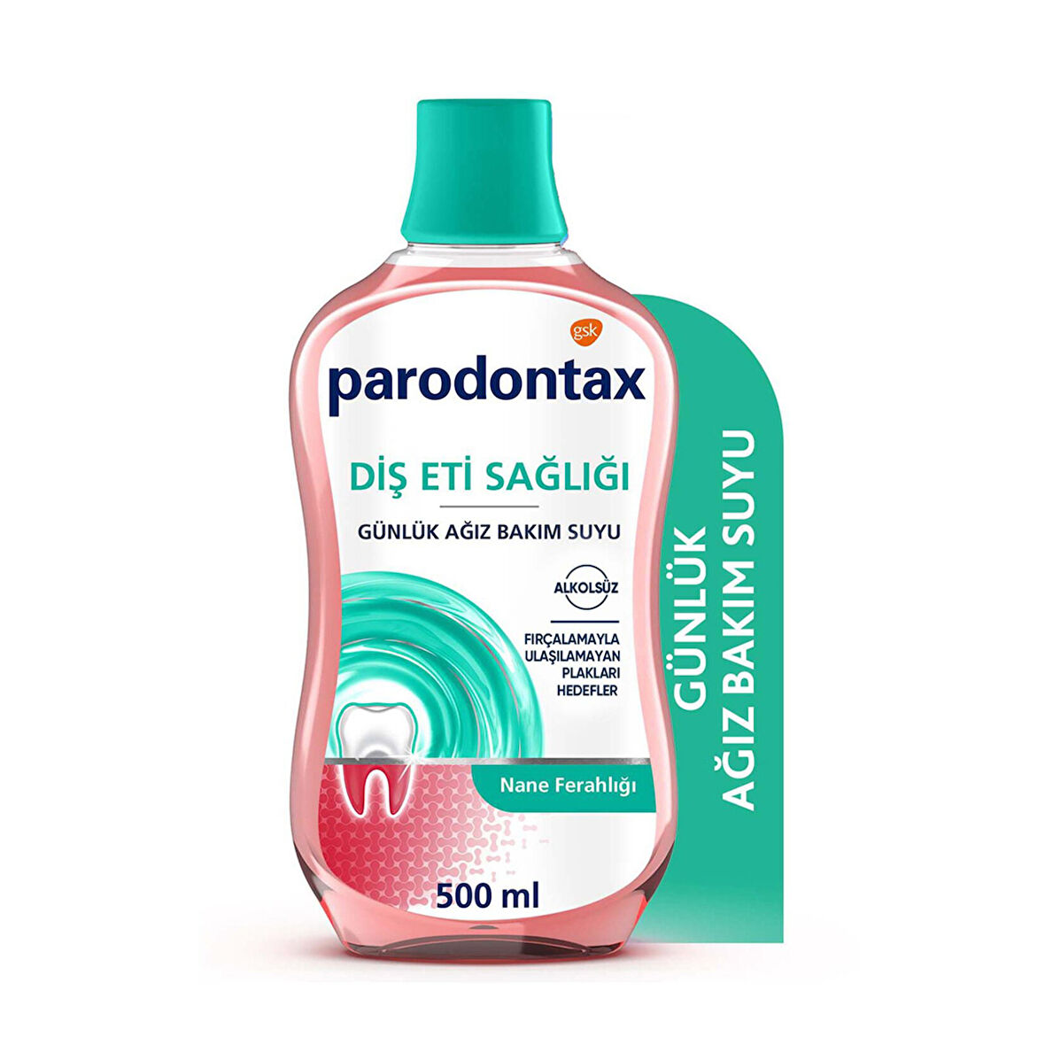 Parodontax Nane Ferahlığı Ağız Bakım Suyu 500 Ml