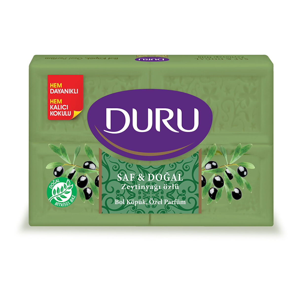 Duru Saf&Doğal Yeşil Zeytinyağlı Sabun 600 G