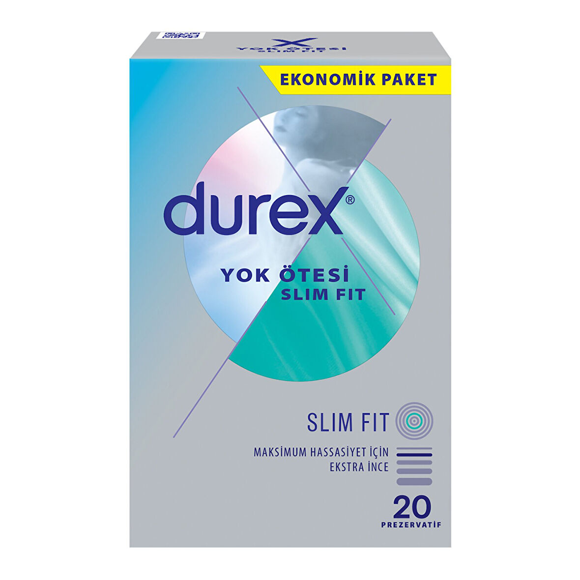 Durex Yok Ötesi Slim Fit 20'li