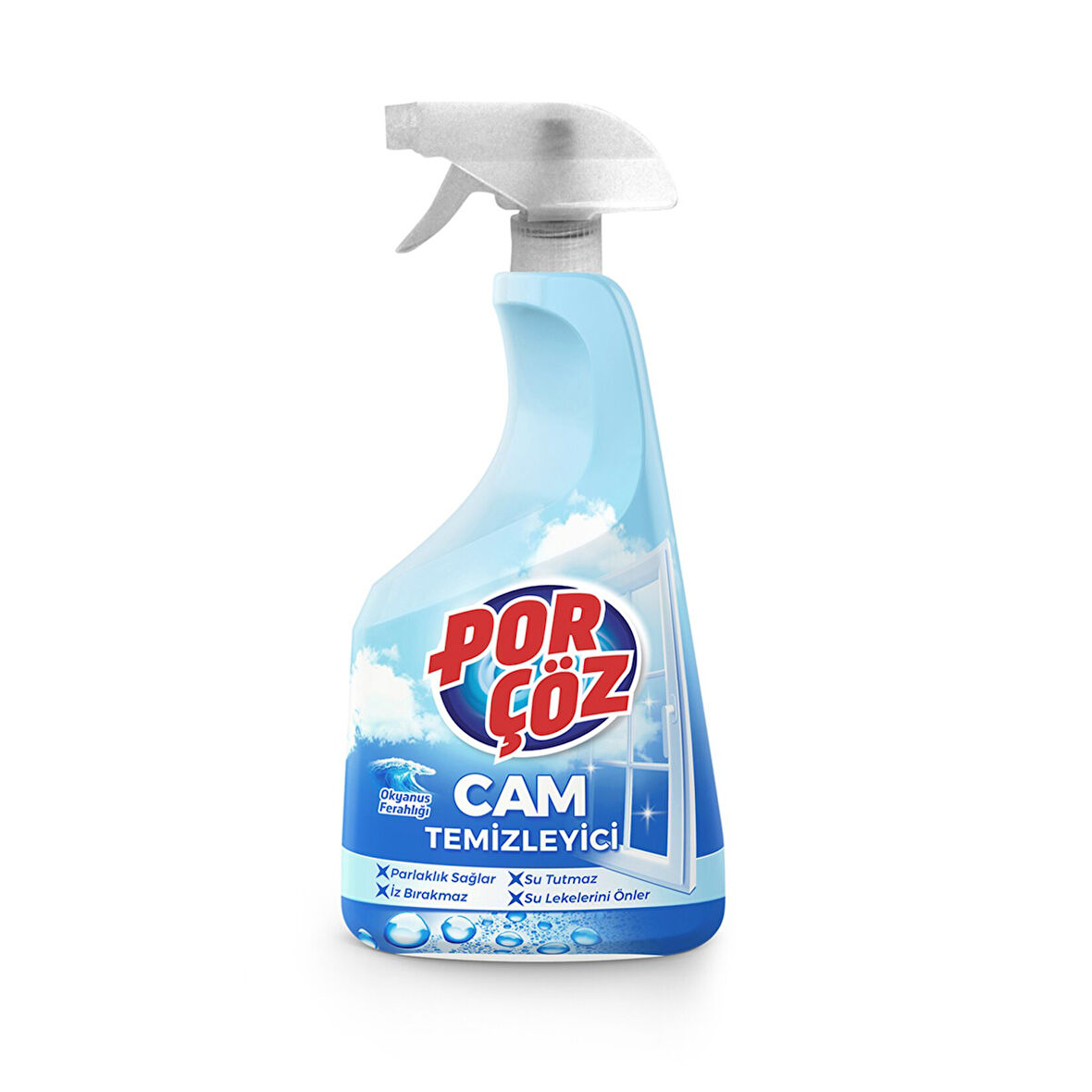 Porçöz Cam Temizleyici Sprey 500 Ml