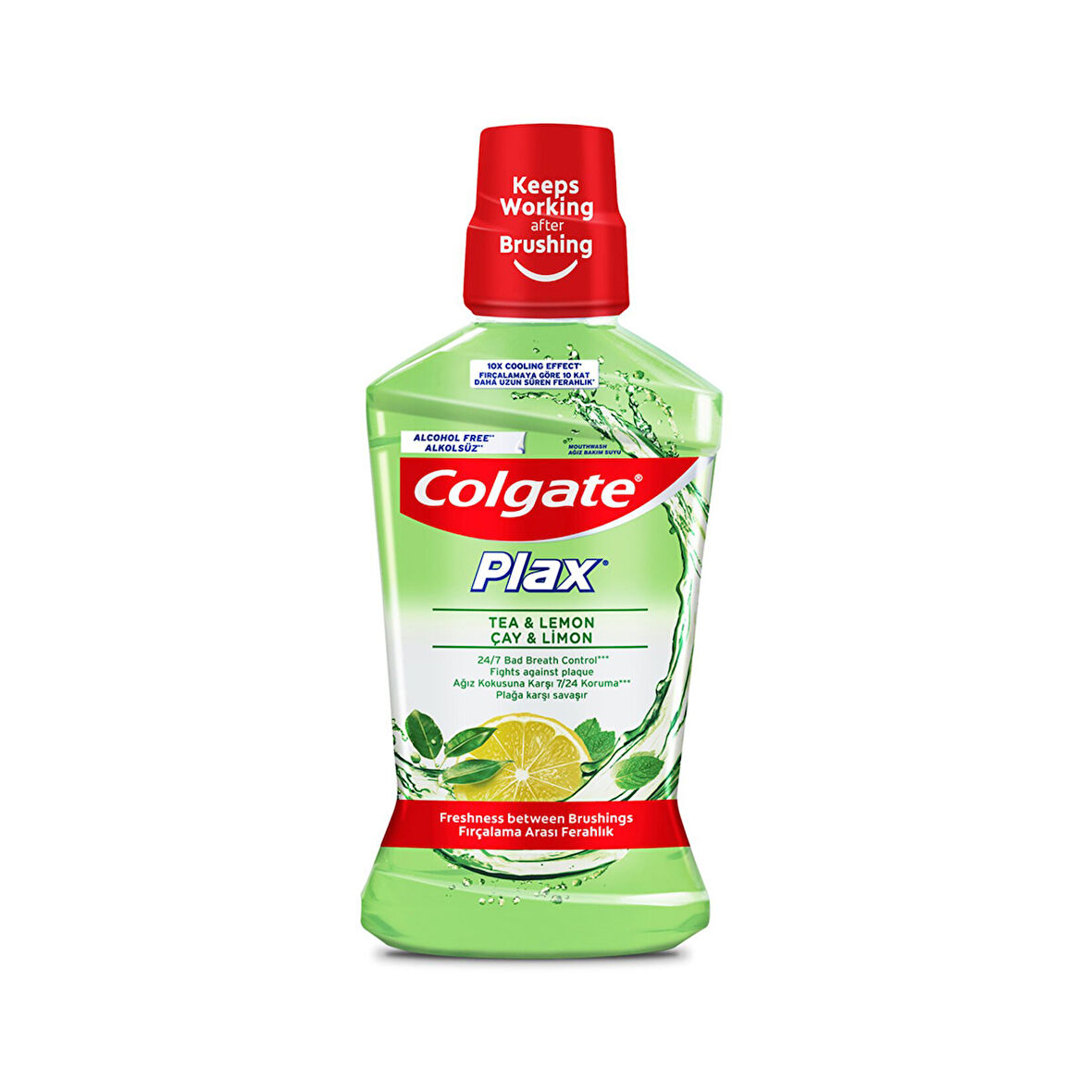 Colgate Plax Çay ve Limon Ağız Bakım Suyu 500 Ml