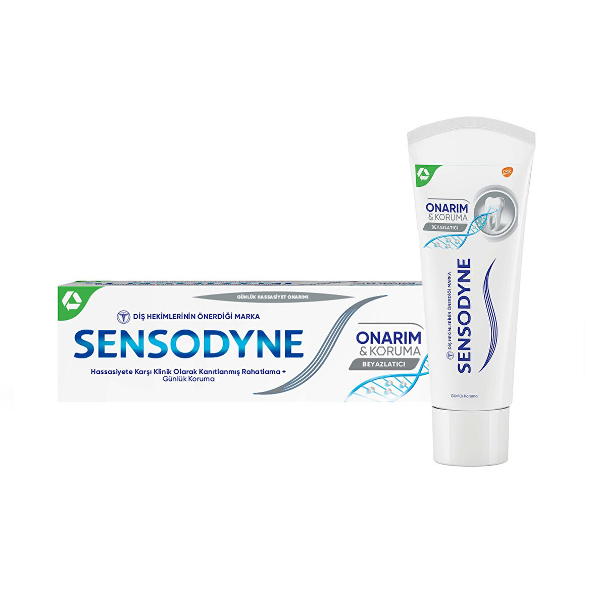 Sensodyne Onarım ve Koruma Beyazlatıcı Diş Macunu 75 Ml