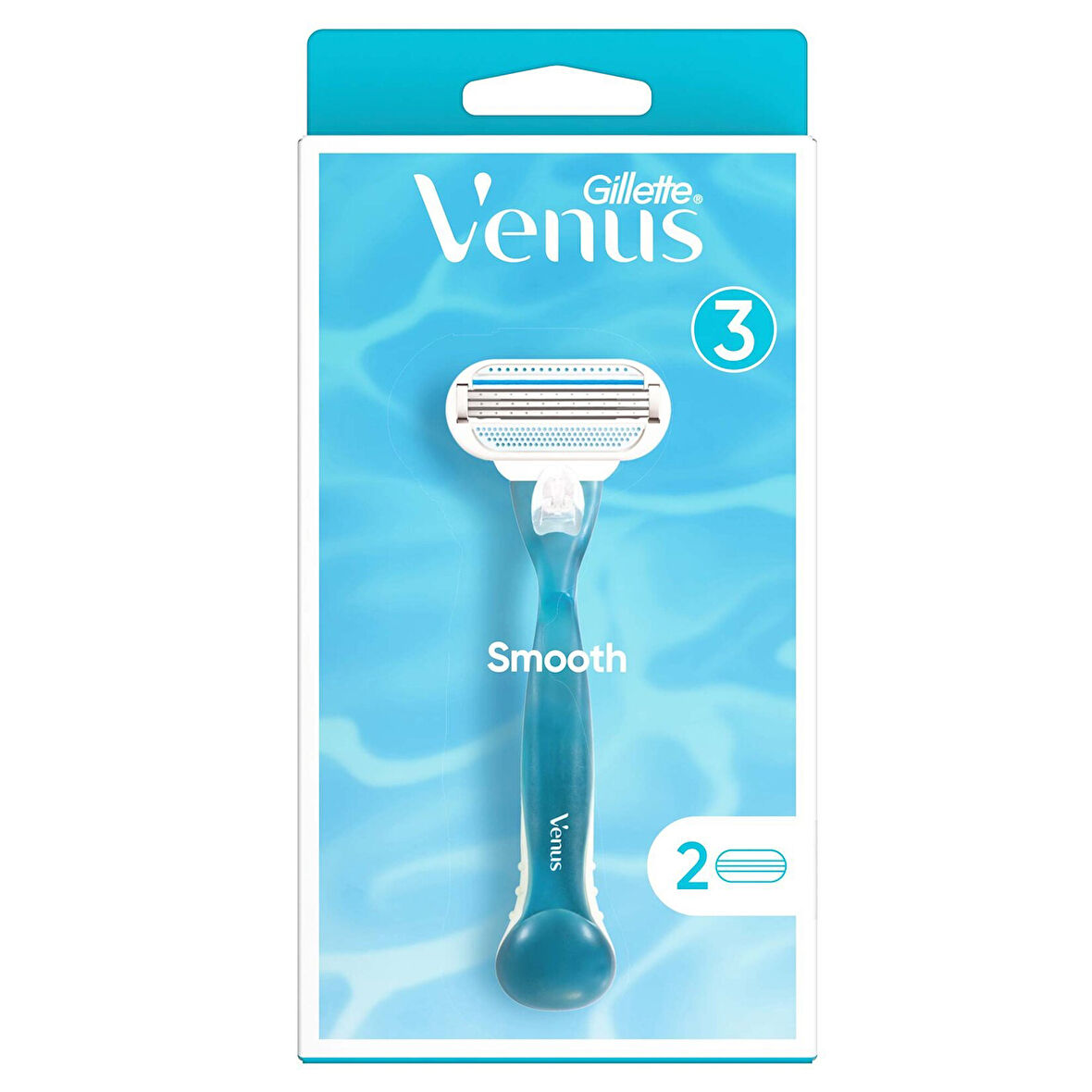 Gillette Venus Smooth Tıraş Makinesi + Yedek Başlık