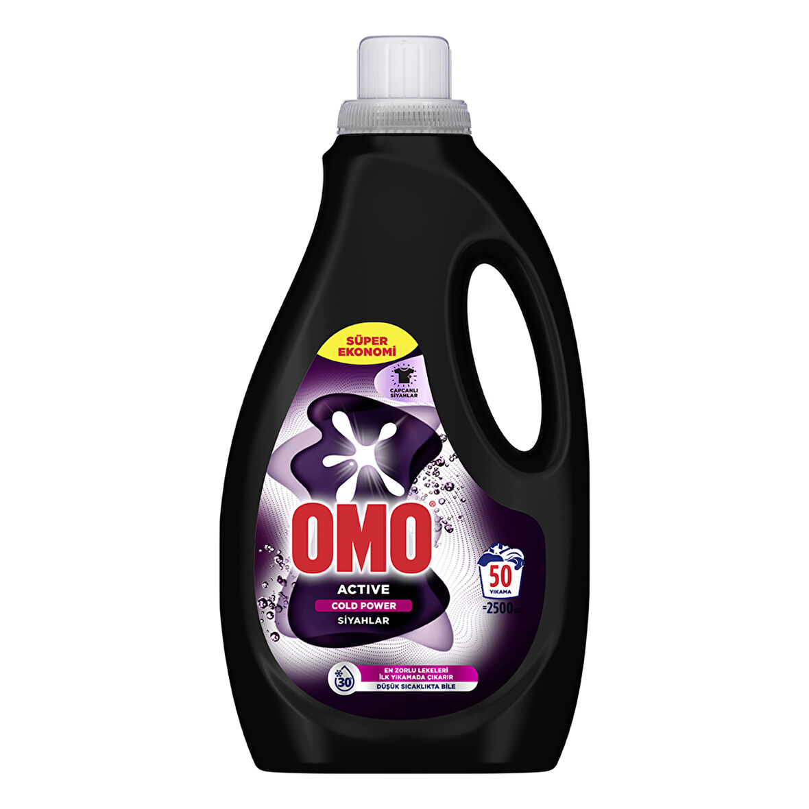 Omo Sıvı Deterjan Cold Power Siyahlar 2.5 L
