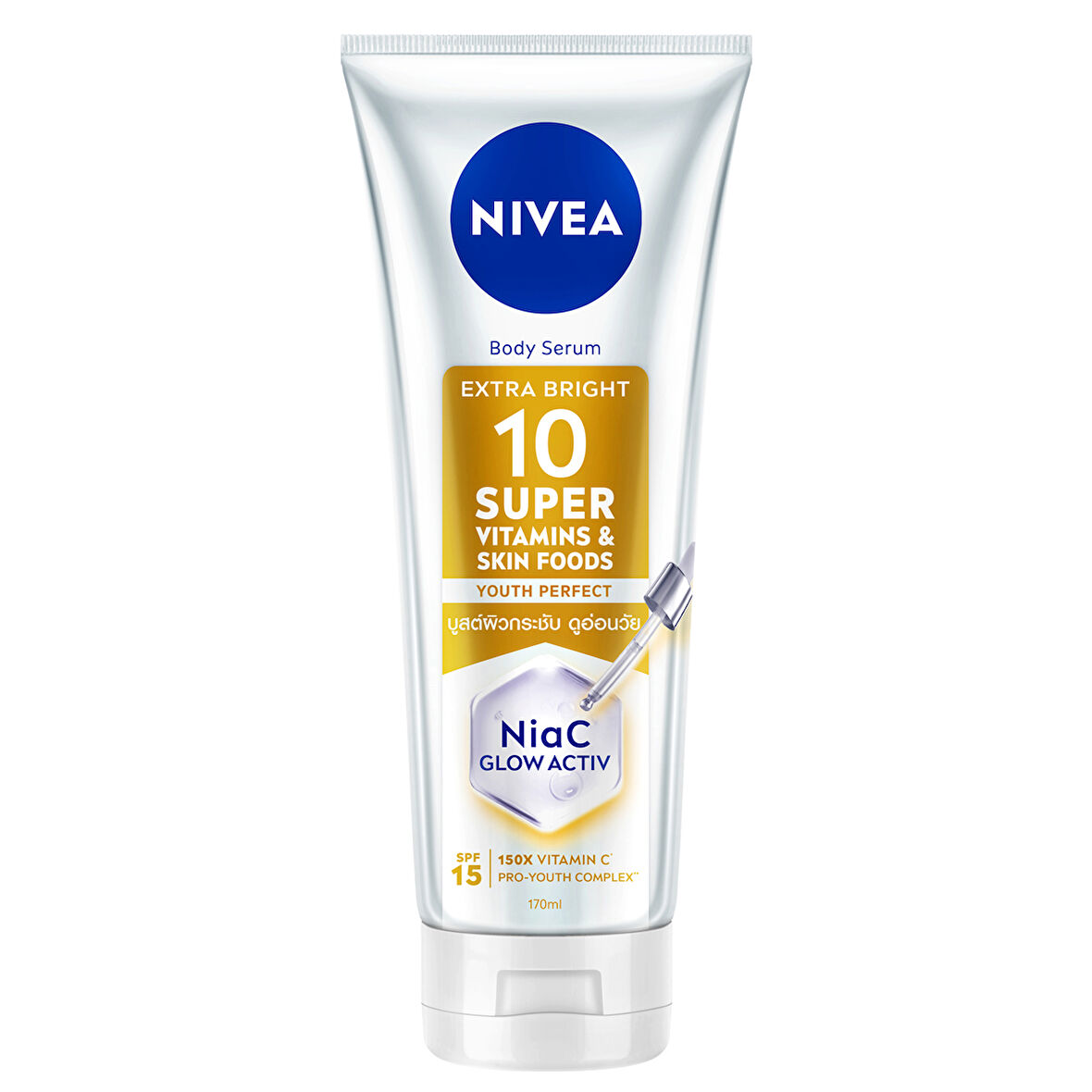 Nivea Super10 Gençlik Işıltısı Vücut Serumu 170 Ml