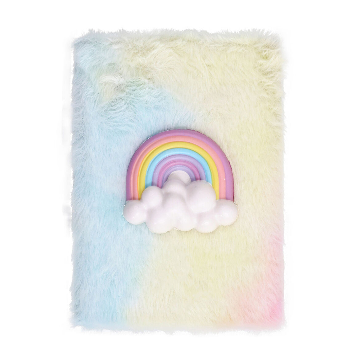 Frocx Journal Peluş Defter & Kalem Seti Rainbow