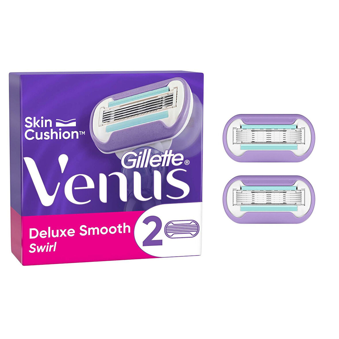 Gillette Venus Extra Smooth Swirl 2 Adet Yedek Başlık 2 ADET