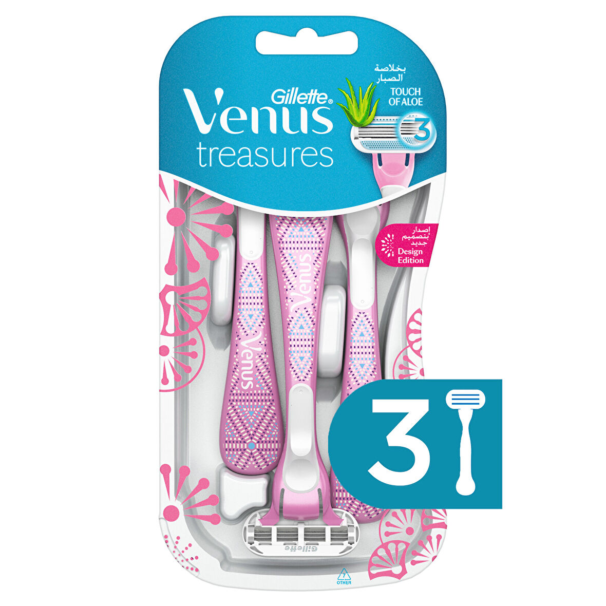 Gillette Venus Tıraş Makinesi Treasure Pembe
