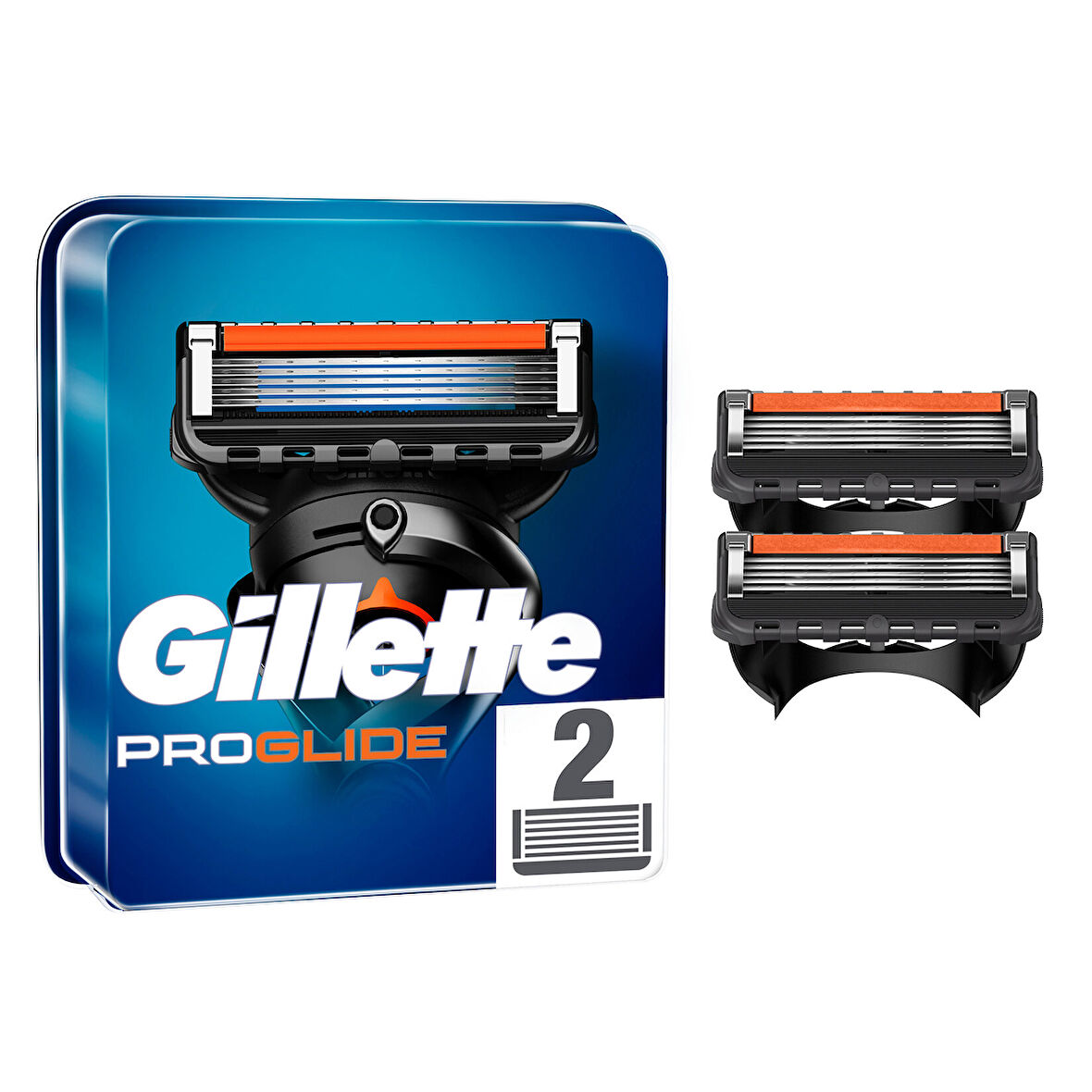 Gillette Fusion ProG'lide Yedek Tıraş Bıçağı 2 Adet