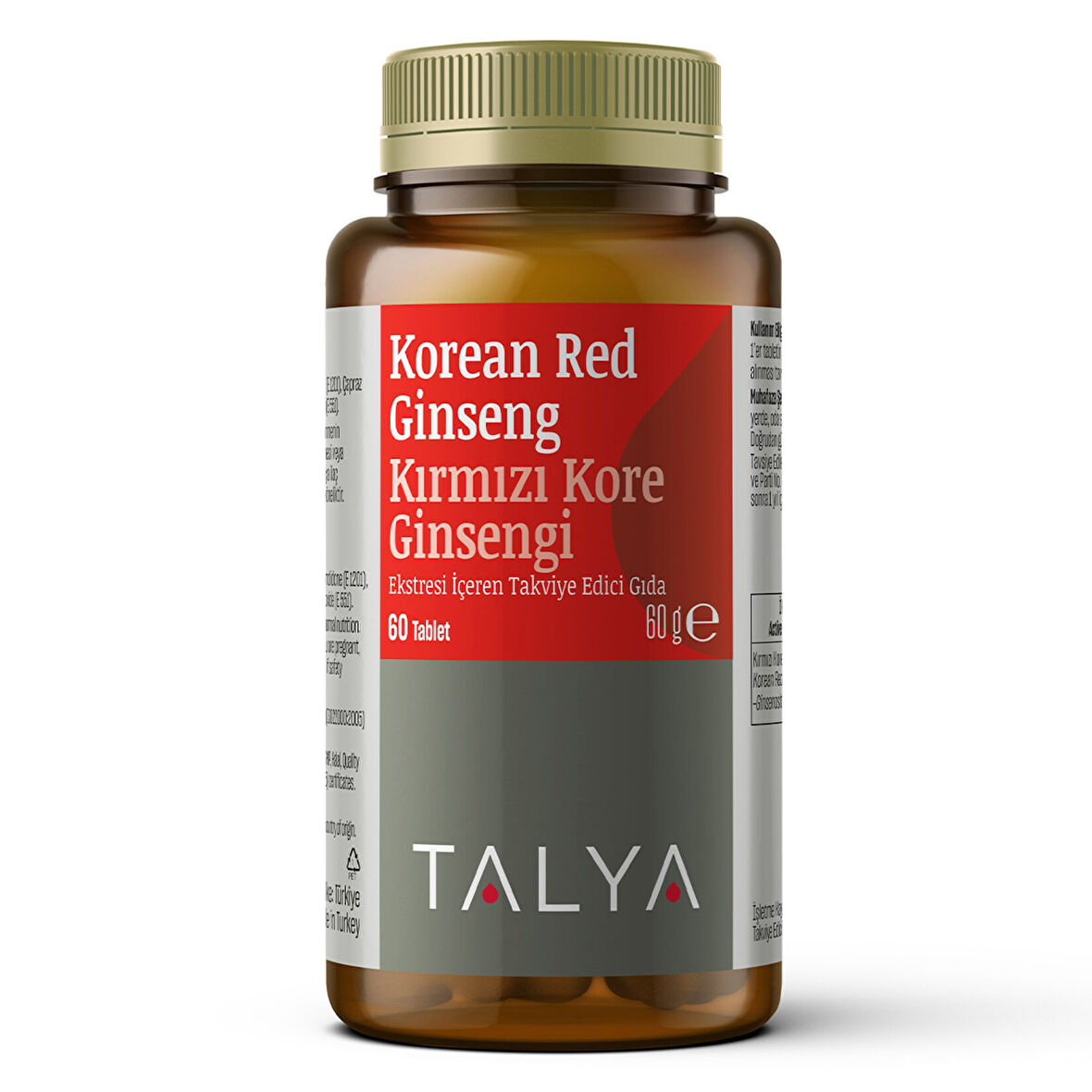 Talya Ginseng 60 Tablet 500 Mg 2 ADET