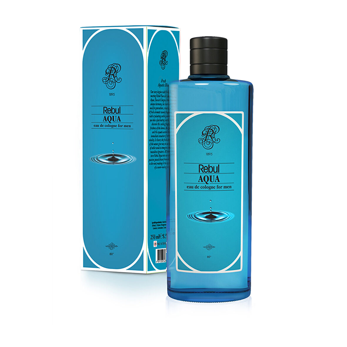 Rebul Aqua Edc Unisex Lf Kolonya 250Ml