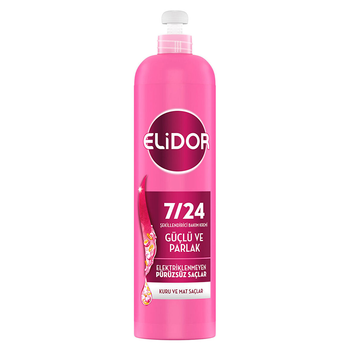 Elidor 7/24 Elektriklenme Önyelici Kuru Mat Saçlar 240 Ml