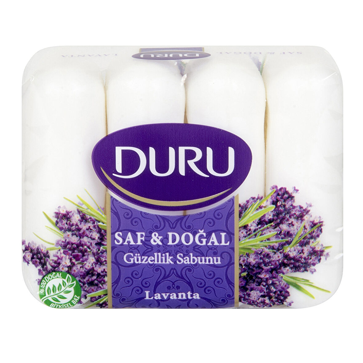Duru Güzellik Sabunu Saf&doğal Lavanta 4X70 G 2 ADET
