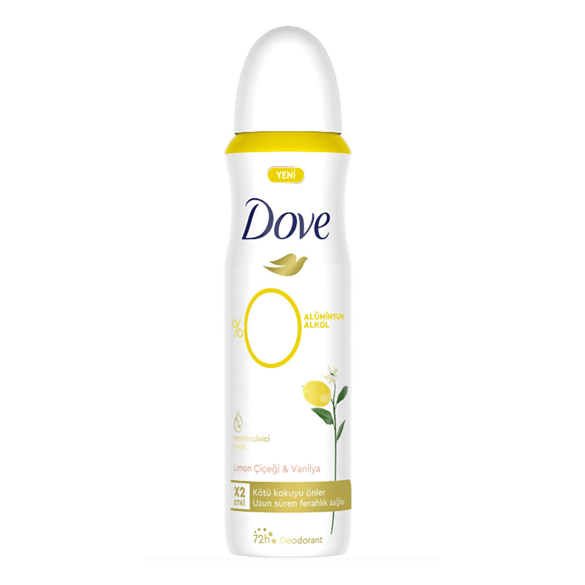 Dove Limon Çiçeği & Vanilya Sprey Deodorant 150 Ml