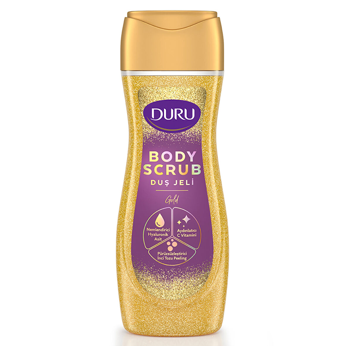 Duru Body Scrub Duş Jeli Gold 650 Ml