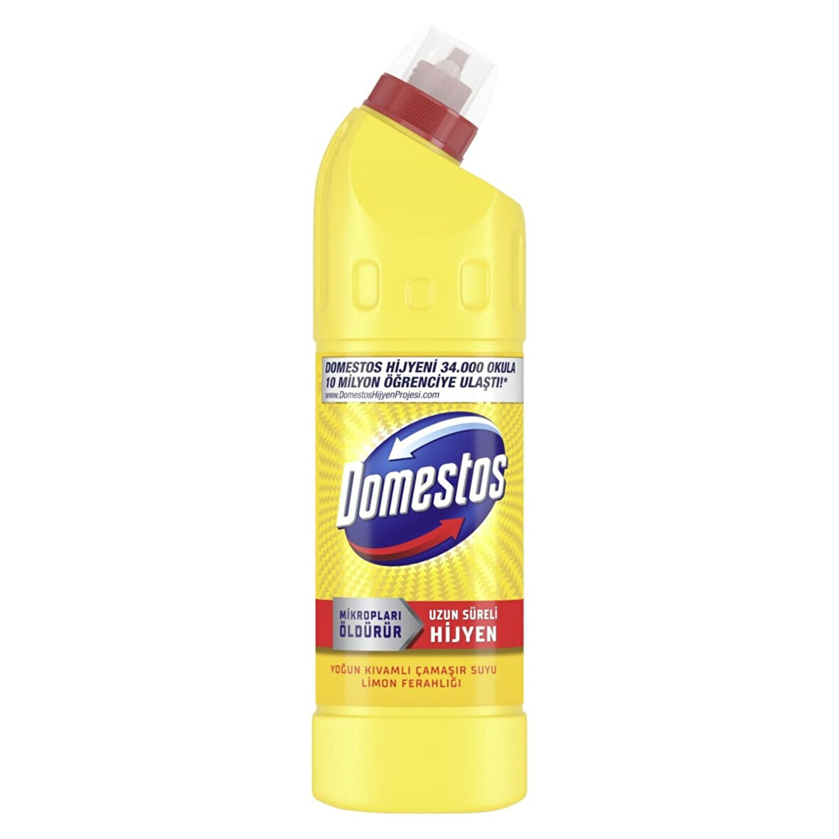 Domestos Yoğun Kıvamlı Çamaşır Suyu Limon Ferahlığı 750 ml 2 ADET