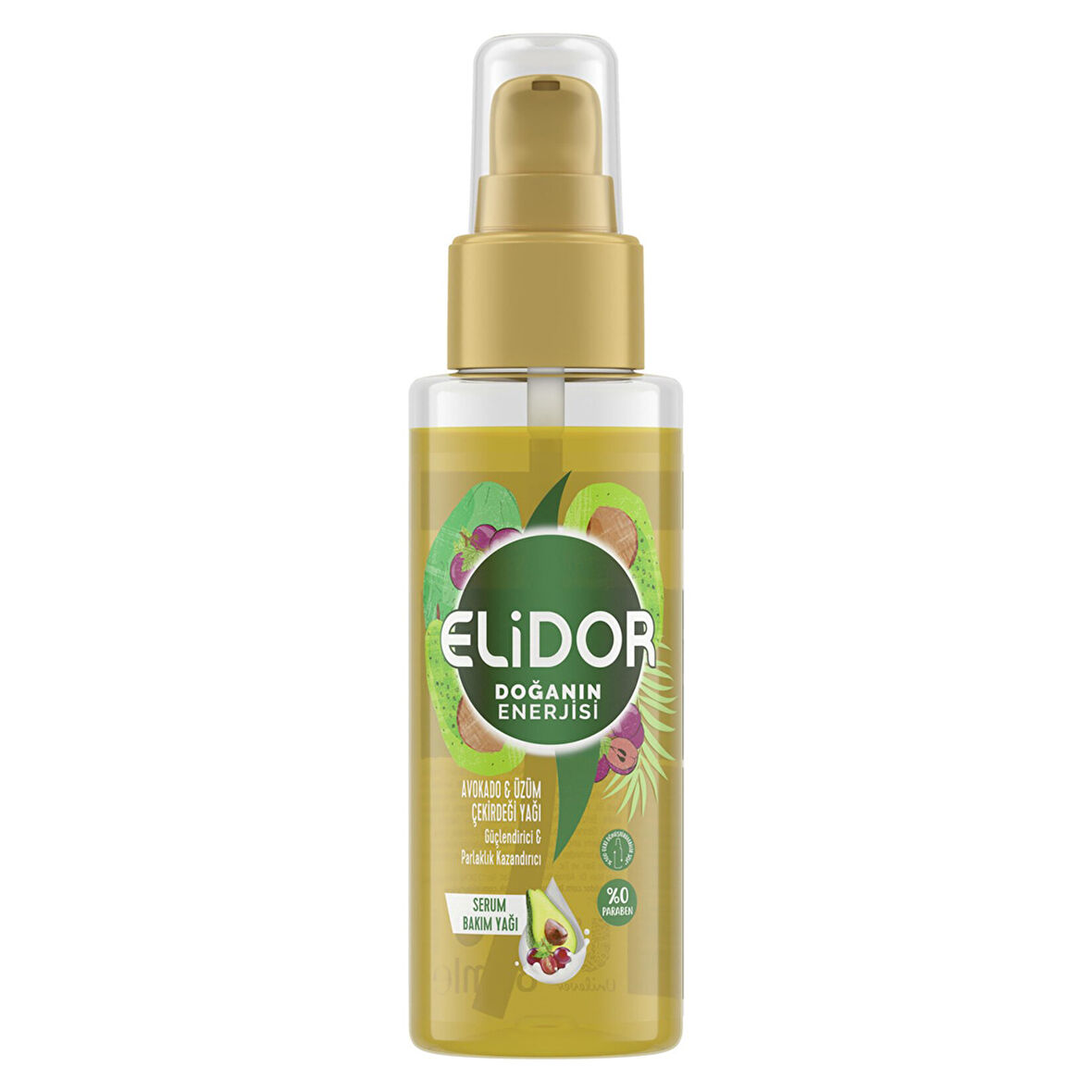 Elidor Serum Saç Bakım Yağı Avokado ve Üzüm Çekirdeği 80 ml 2 ADET